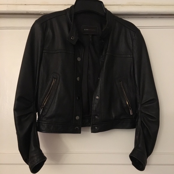 BCBG leather jacket - Picture 2 of 6